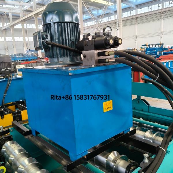 Heavy-duty hydraulic pump station providing stable and continuous power for forming and cutting