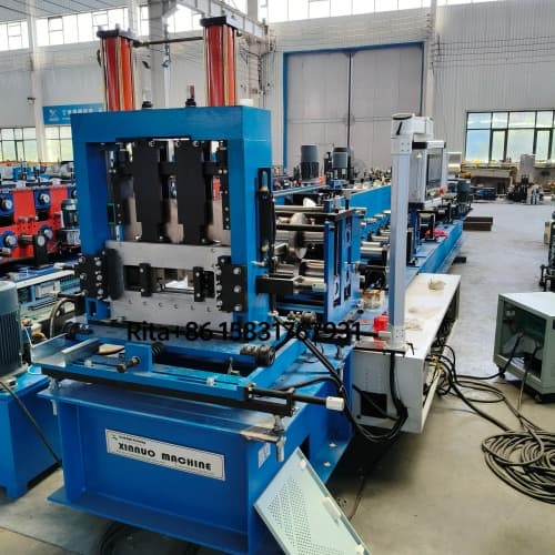 Heavy duty C purlin roll forming machine main body
