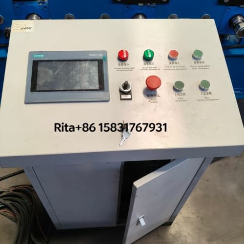 PLC computer control cabinet of C purlin roll forming machine