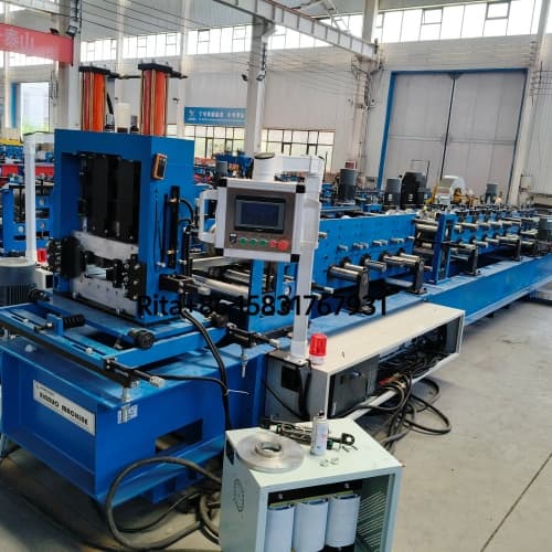 Full automatic C purlin roll forming machine main body