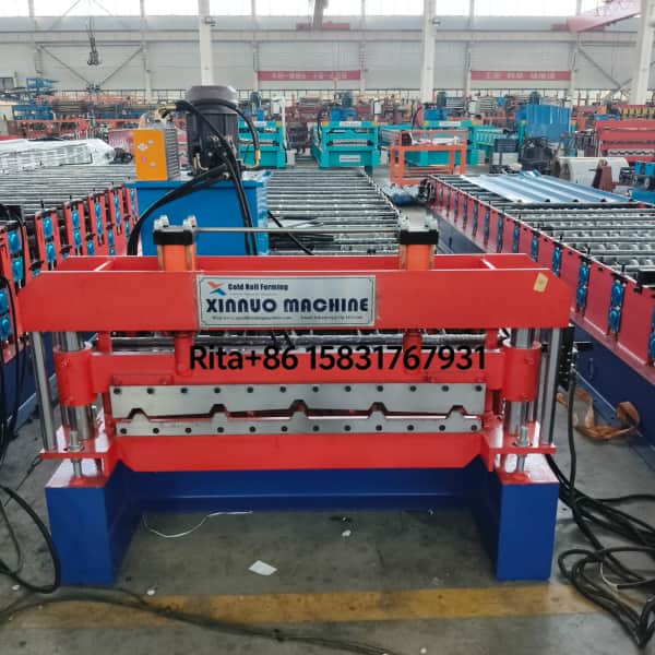 Hydraulic Cutting and Guide Column for IBR Roof Sheet Machine