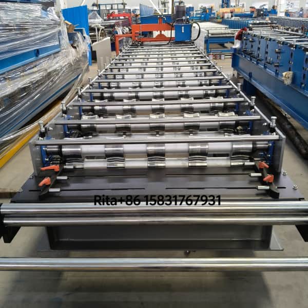Feeding Section of IBR Roof Sheet Roll Forming Machine