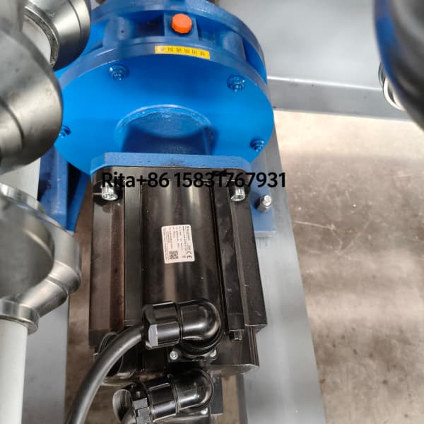 Electric motor drive system powering the high speed double layer roofing machine