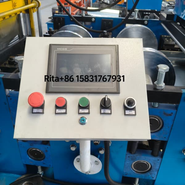 PLC control cabinet of the high-speed acoustic panel production line