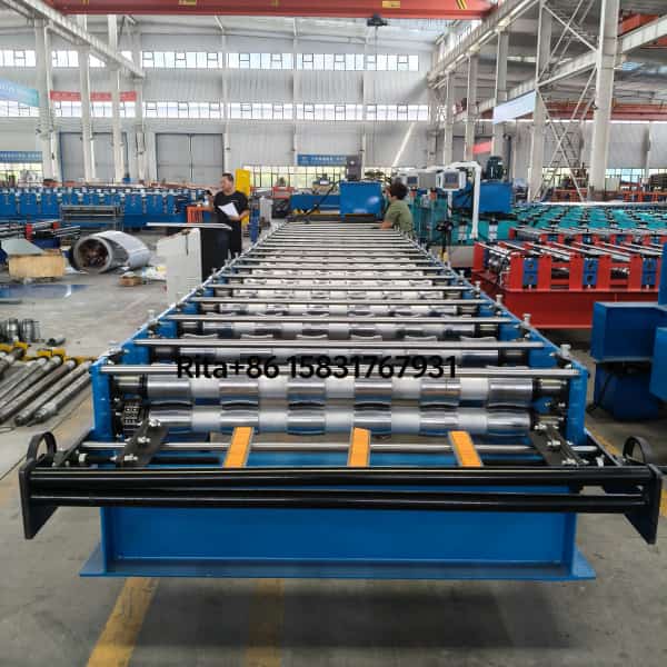 High-quality-steel-step-glazed-tile-roof-sheet-roll-forming-machine-for-sale