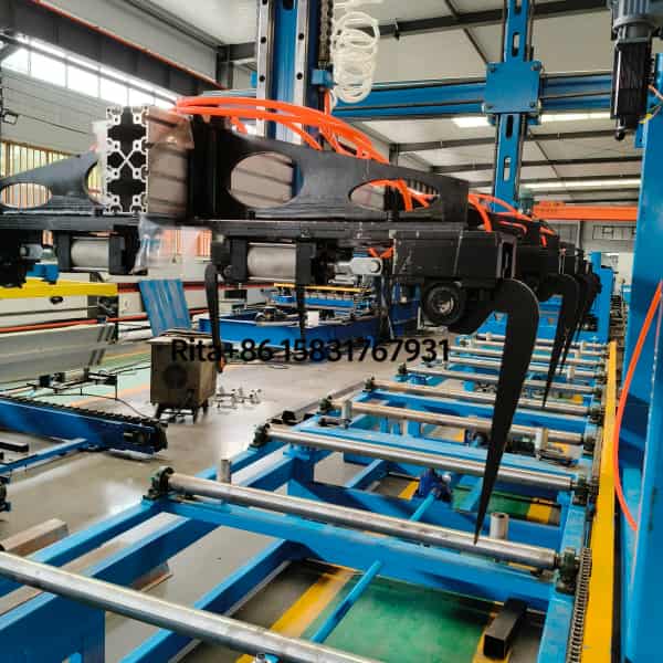 plc-control-automatic-stacker-for-steel-deck-roll-former 
