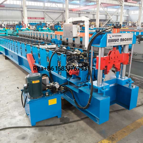 automatic-hydraulic-metal-roof-ridge-cap-tile-roll-forming-machine-factory-price
