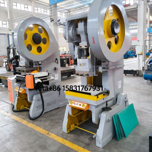 High efficiency servo punch press machine main body for steel plate hole punching