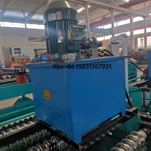 Corrugated machine hydraulic power station