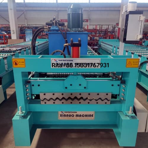 Corrugated machine hydraulic cutting device