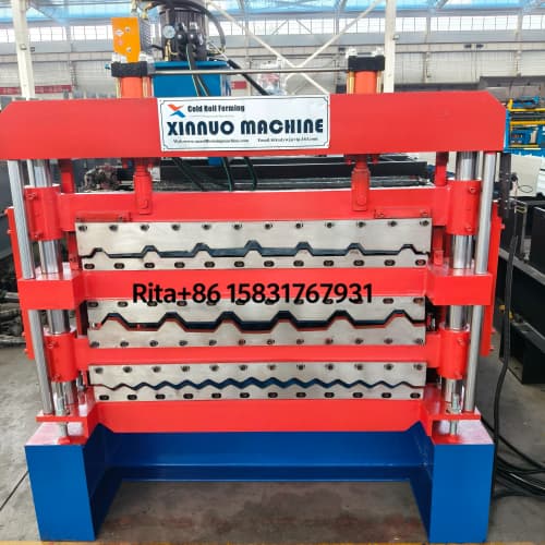 Hydraulic Cutting Device of Three Layer Roll Forming Machine
