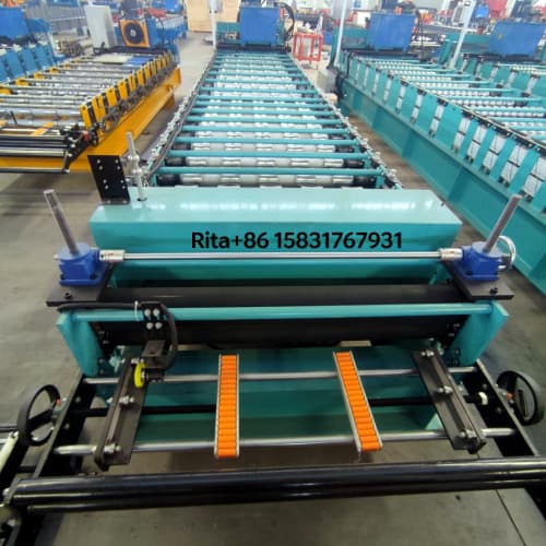 Corrugated machine feeding section