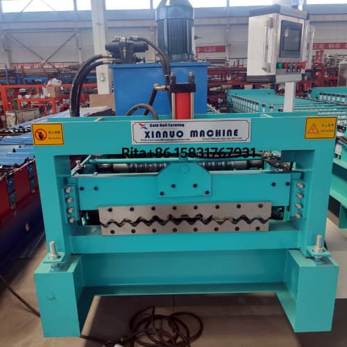 Corrugated machine hydraulic cutting device