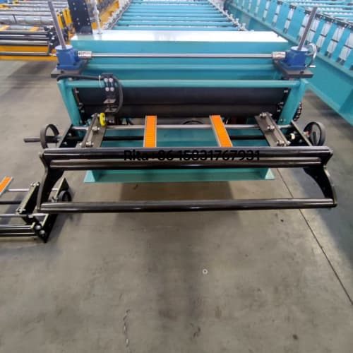 Material Feeding Section of Arc Metal Roof Forming Machine