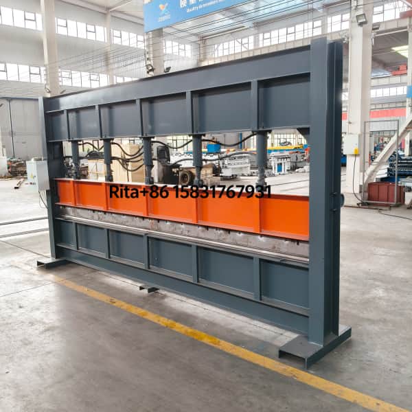 Right Side View of Auto Steel Bender