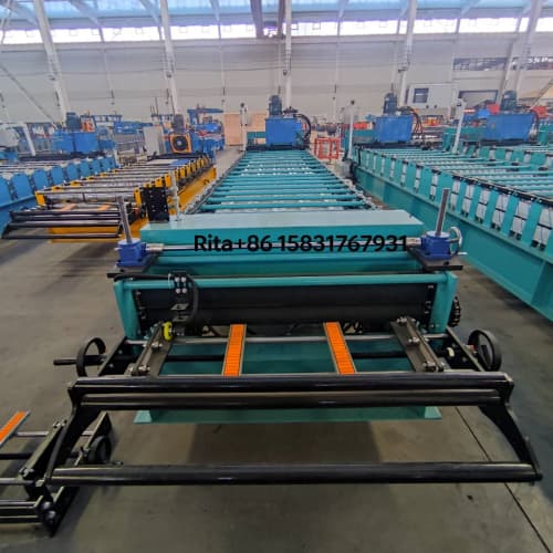 Corrugated machine feeding section