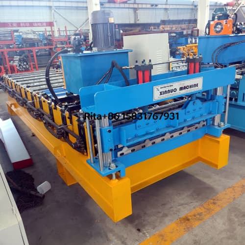 IBR machine main body, trapezoidal roof panel roll former whole structure from Hebei Xinnuo