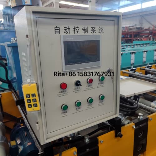 electric control cabinet for automatic IBR trapezoidal roof making machine