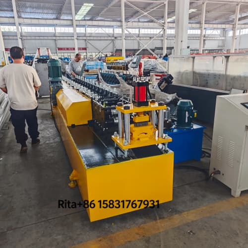 Roller shutter door making machine overall unit manufactured by Hebei Xinnuo