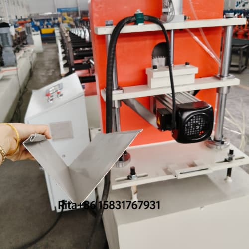 Aluminum profile rolling shutter housing forming machine complete industrial unit from Xinnuo