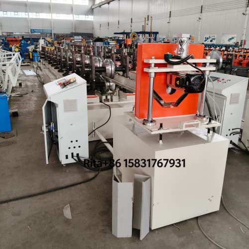 Aluminum profile rolling shutter housing forming machine complete unit by Xinnuo Machinery