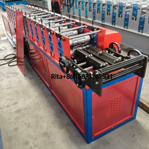 Semi-auto rolling shutter door machine overall unit by Hebei Xinnuo Roll Forming Machine