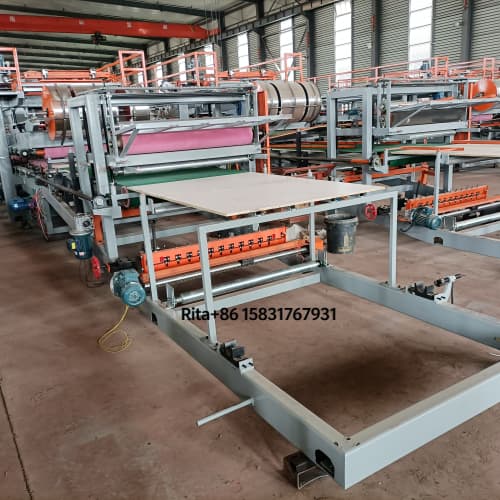 Complete full-automatic EPS sandwich panel machine line main body Hebei Xinnuo factory