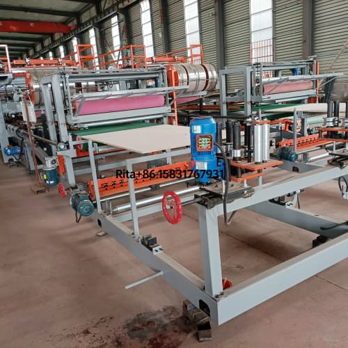 Full complete high speed sandwich panel machine line main unit manufactured by Hebei Xinnuo
