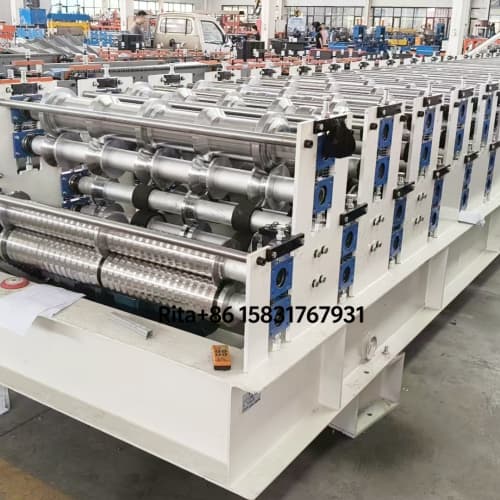 Z lock normal lock roll forming machine part of sandwich panel machine line