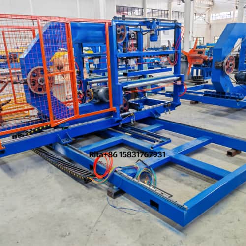 Hydraulic fixed-length cutting equipment for Z lock sandwich panel machine line