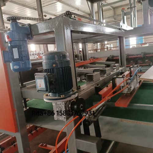 glue spraying and dropping system of cold storage sandwich panel machine line