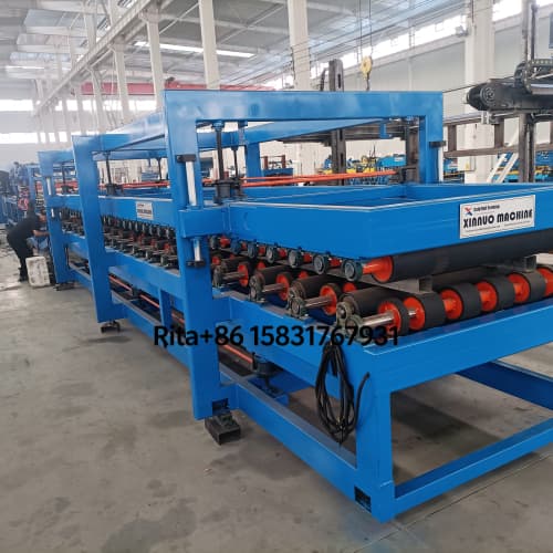 complete waterproof Z lock sandwich panel machine main body full automatic composite production line