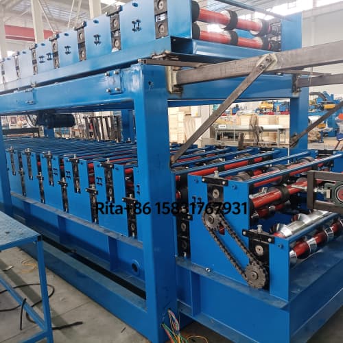 roll forming machine unit of waterproof Z lock sandwich panel production line