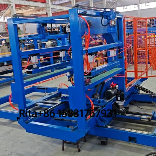 hydraulic fixed-length cutting equipment for Z lock sandwich panel production line