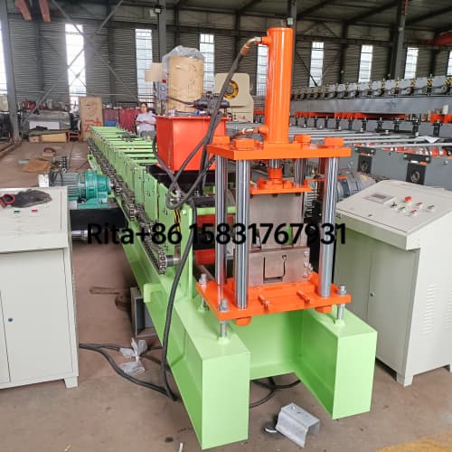K Style Gutter Roll Forming Machine Main Body Complete Seamless Aluminum Gutter Production Line