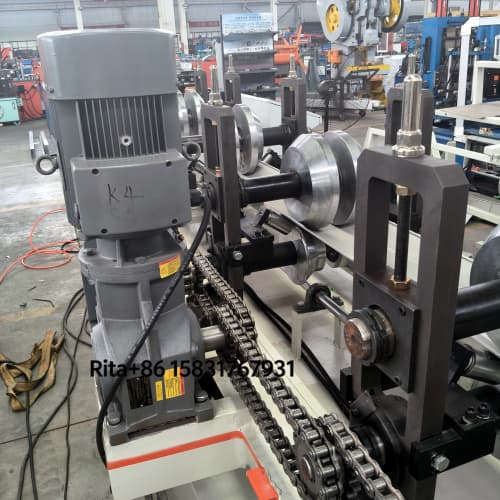 Drive transmission motor of full auto shutter cover forming machine