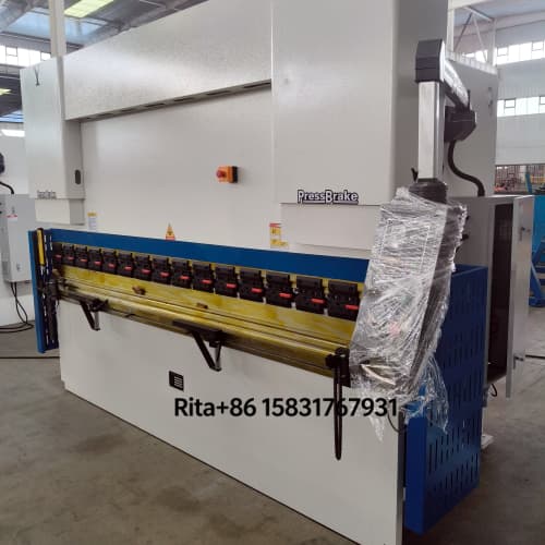 Right side view of high‑precision sheet metal bending equipment