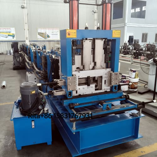 Automatic C Z Purlin Roll Forming Machine main body
