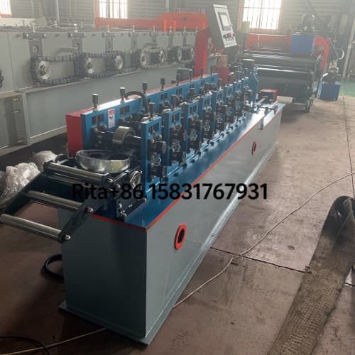 Automatic decoiler and material feeding system of the drywall angle bead roll forming machine