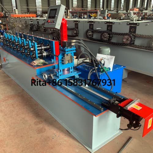 Drywall angle bead roll forming machine main body with precision forming roller stations