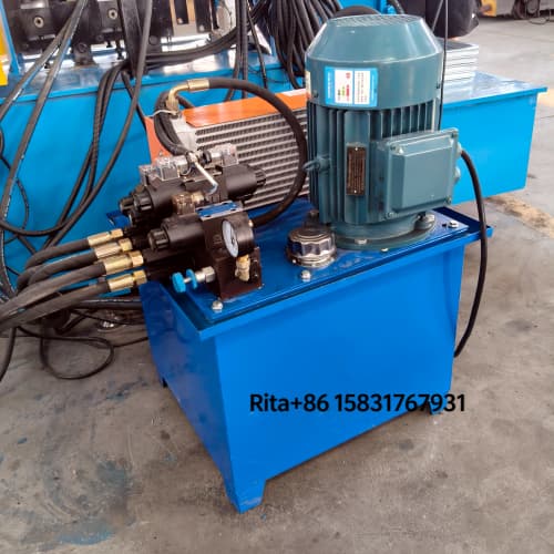 Hydraulic Pump Station providing stable power for the cutting system