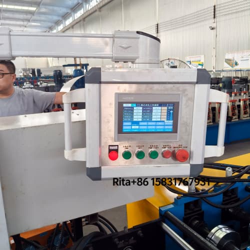 Advanced electrical control system with PLC interface for easy operation