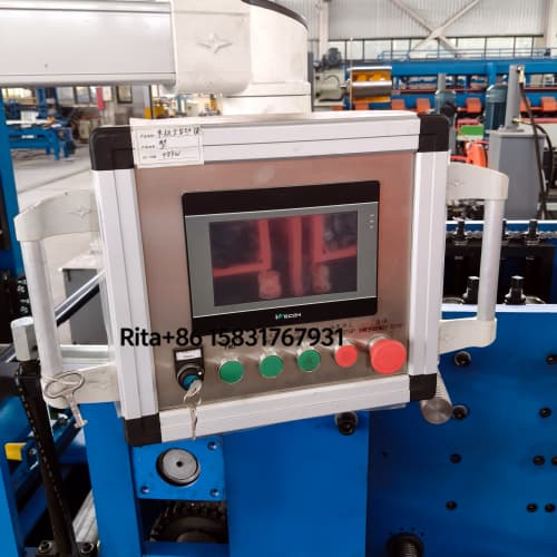 Custom C Z Purlin Roll Forming Machine Electrical Control System