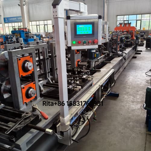 CZ Purlin Roll Forming Machine PLC Electrical Control Cabinet System