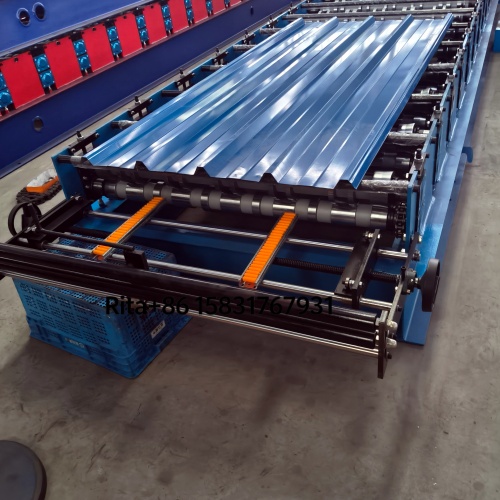 Trapezoidal machine feeding part