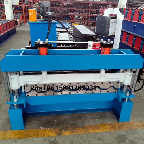 Trapezoidal machine hydraulic shear