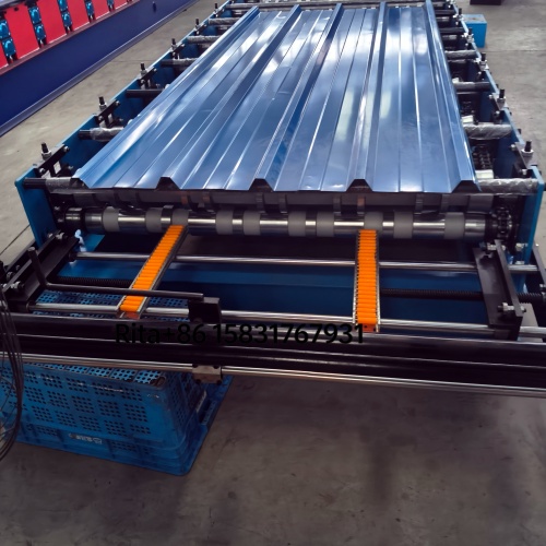 Trapezoidal machine feeding part
