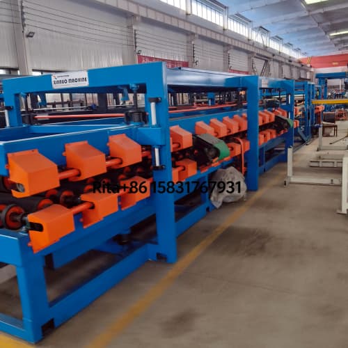 Composite main press unit of Z lock sandwich panel machine line