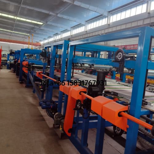Z Lock Sandwich Panel Machine Line PU PIR EPS Core Panel machine main body