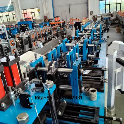 High Precision C Z Purlin Forming Machine for Steel Building main body with heavy-duty steel frame structure
